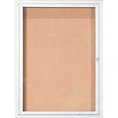 Indoor Aluminum Frames Bulletin Board - 18 x 24