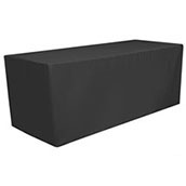 6ft Polyester Fitted Table Cover - Blank