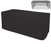 6ft Economy EZ Clean Fitted Table Cover - Blank