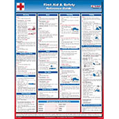 First Aid & Safety Poster - 18w x 24h