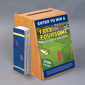 Wood Ballot Box
