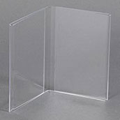 Bi-Fold Countertop Sign Holder