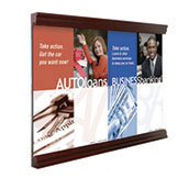 Hardwood Wall Frame for Two 22x28 Inserts