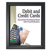 Aluminum Slide-In Frames - 8.5x11