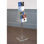8-Pocket Contemporary Display Floor Frame,