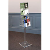 8-Pocket Contemporary Display Floor Frame,