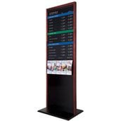 Traditional Floor Display with 22x36 Rate Display