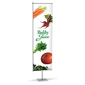 Nexus SnapBar 2-Sided Banner Stand - 24in