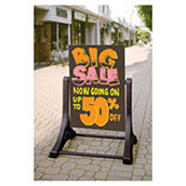 Sidewalk SWINGER Write On/Wipe Off Message Sign