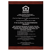 Metal Frame with Accent Rails for 1 Magnetic Sign