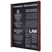 22w x 32h Frame for 4 Sub-Surface Magnetic Signs w/header