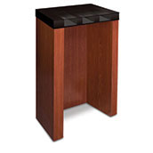 Pedestal Designer Check Desk - 3 Compartment