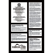 Digital Print Mandatory Insert Sign, 24w x 36h