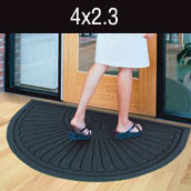 Waterhog Grand Premier Half Oval Mat - 4x2.3