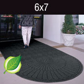 Waterhog Grand Premier Single Oval Mat - 6x7