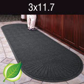 Waterhog Grand Premier Double Oval Mat - 3x11.7