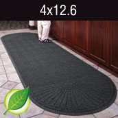 Waterhog Grand Premier Double Oval Mat - 4x12.6