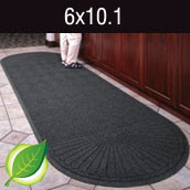 Waterhog Grand Premier Double Oval Mat - 6x10.1