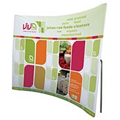 10ft ContourFit Curve Trade Show Display