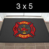SuperScrape Impressions Logo Mat - 3 x 5