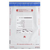 Tamper Evident Deposit Bags - 9x12 White - Class A - 500 Bag