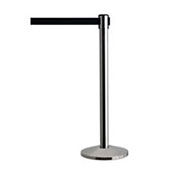 Queueway Economical Polished Stainless Retractable Post