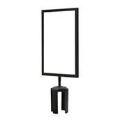Empty Sign Frame for Queueway Posts - 7w x 11h