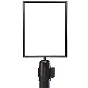 11x14 Sign Frame for Retractable Belt Posts
