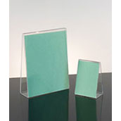 Double Sided Sign Holder for (2) 5w x 7h inserts