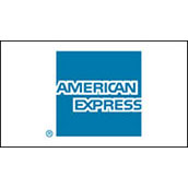 Placard Sign - American Express Logo