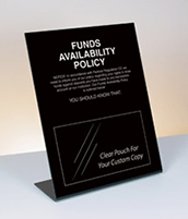 Availability of Funds