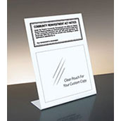 Community Reinvestment Act - Federal Reserve - Bent White Acrylic