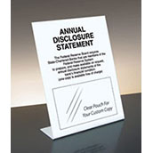 Annual Disclosure Statement - FDIC (Federal Reserve) - Bent White Acrylic